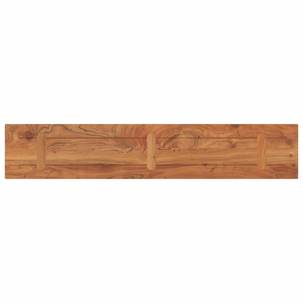 vidaXL Table Top 140x30x2.5 cm Rectangular Solid Wood Acacia