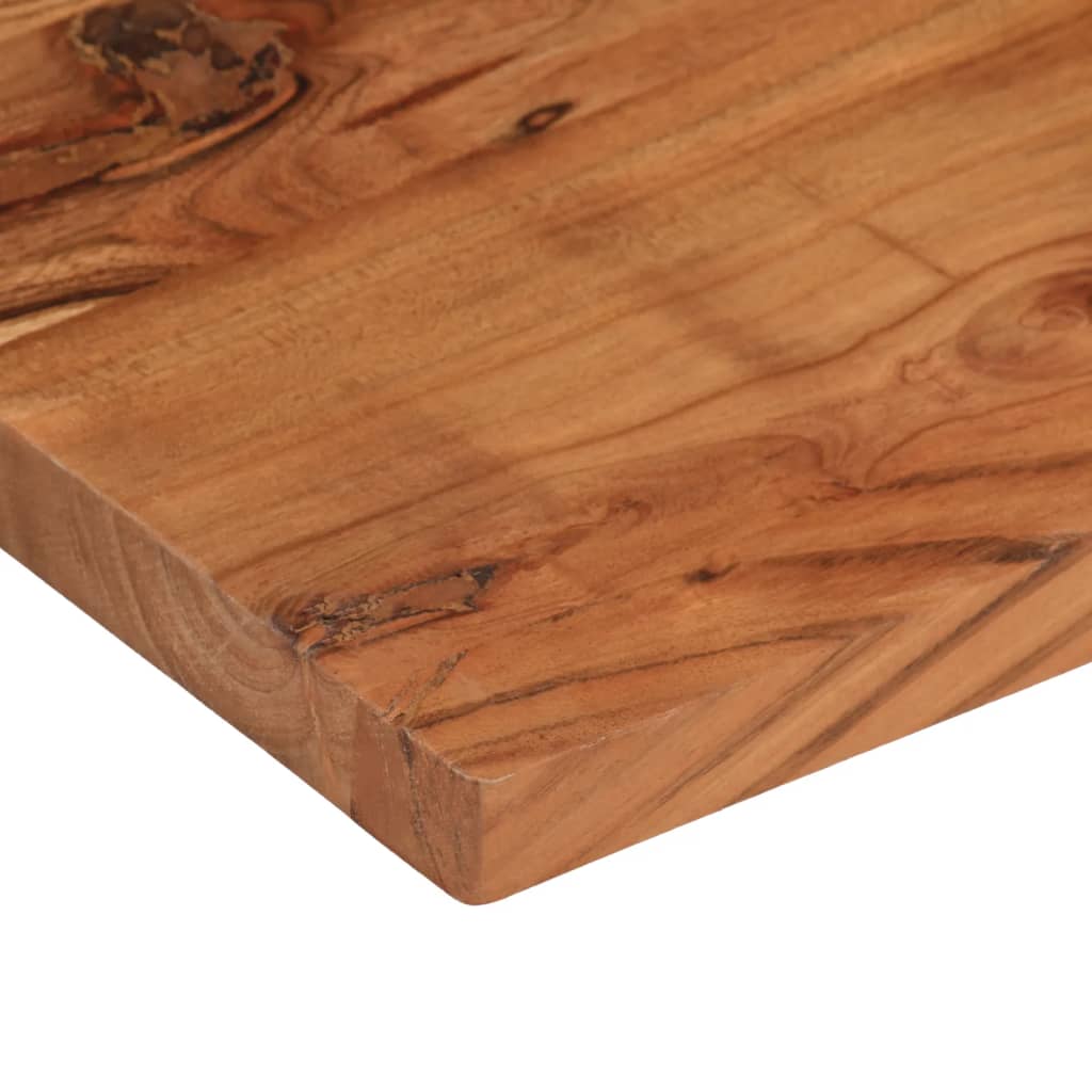 vidaXL Table Top 80x40x2.5 cm Rectangular Solid Wood Acacia