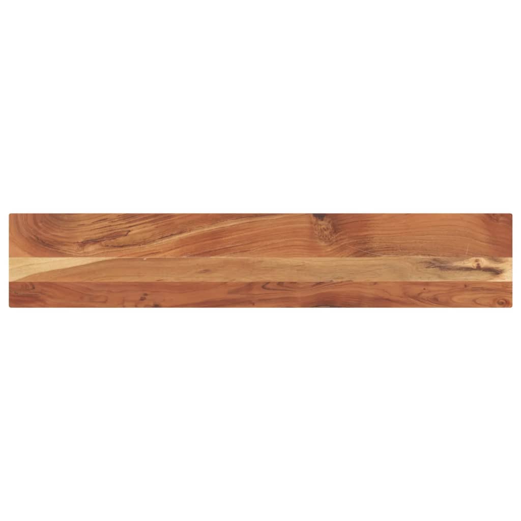 Table Top 140x40x2,5 cm Rectangular Solid Wood Acacia