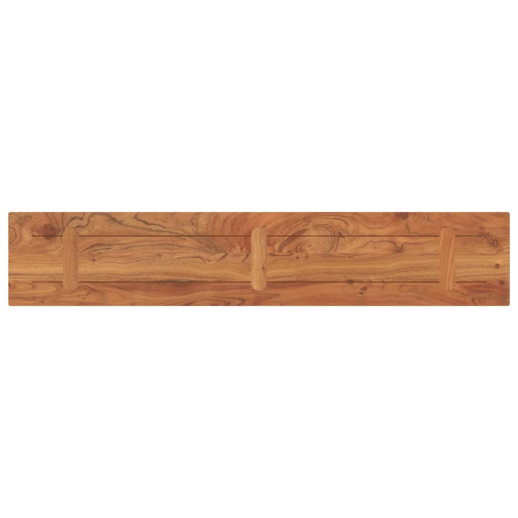 Table Top 140x40x2,5 cm Rectangular Solid Wood Acacia