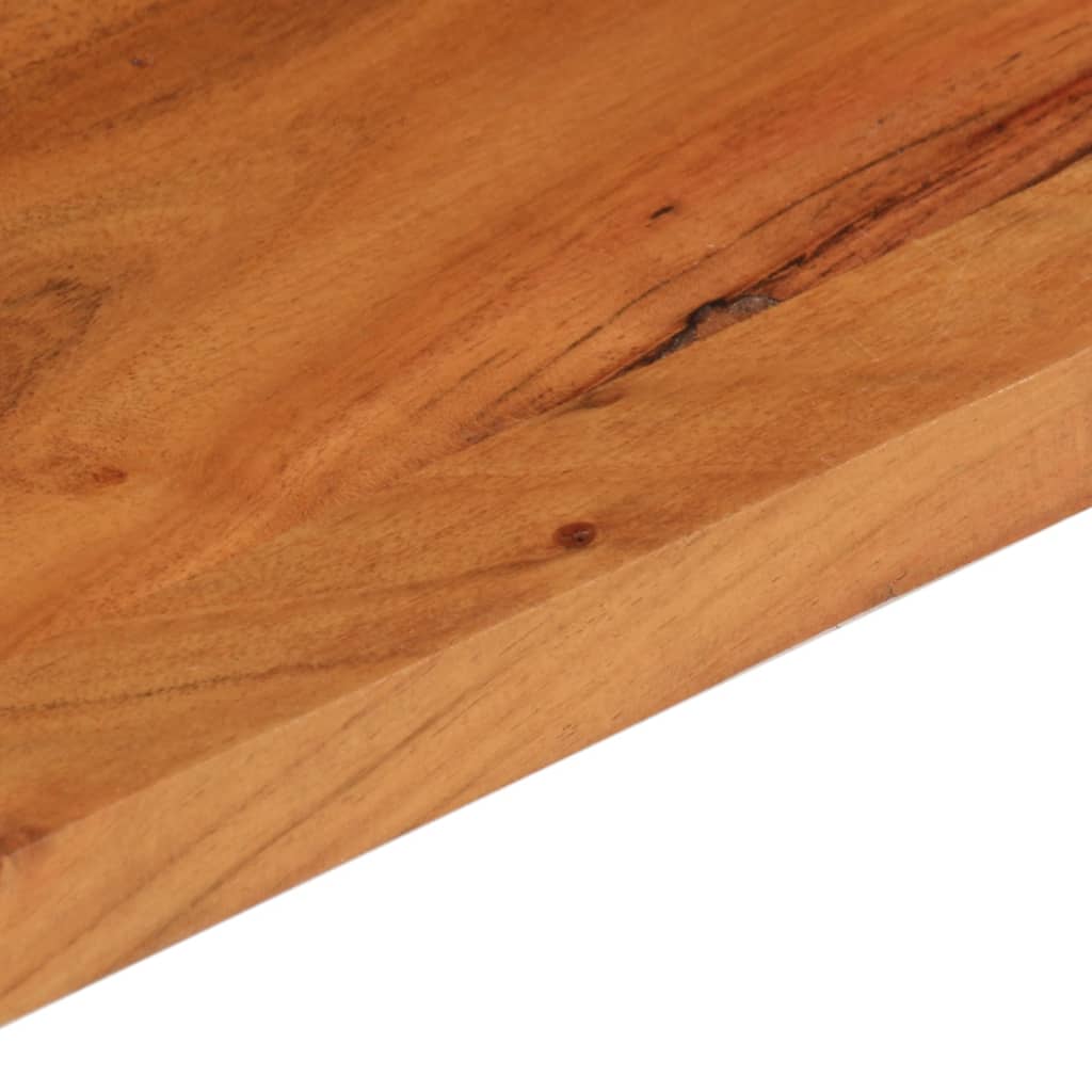 Table Top 120x50x2.5 cm Rectangular Solid Wood Acacia