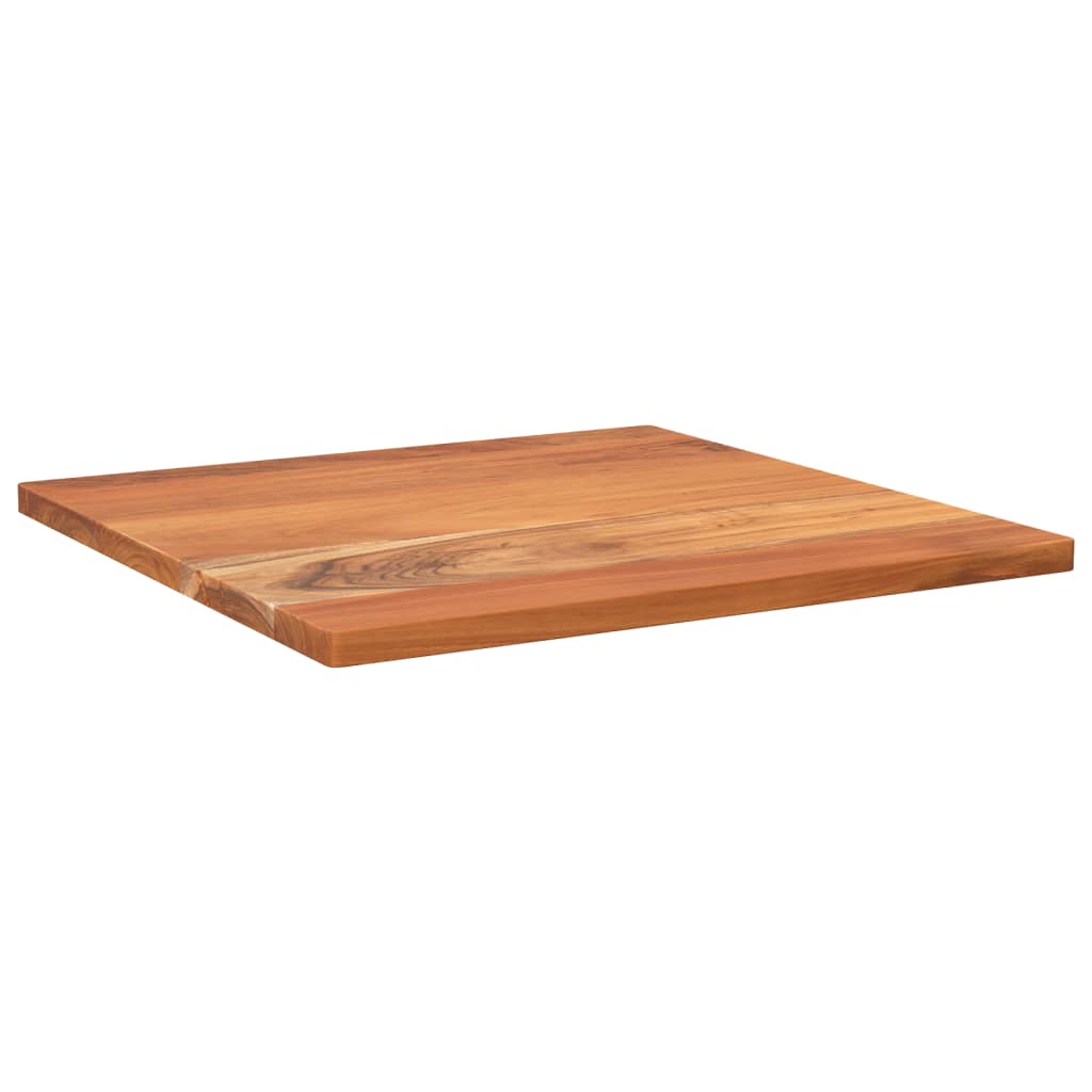 Table Top 60x60x2.5 cm Square Solid Wood Acacia