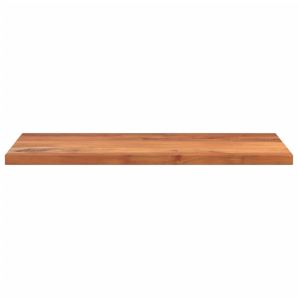 Table Top 100x60x2.5 cm Rectangular Solid Wood Acacia