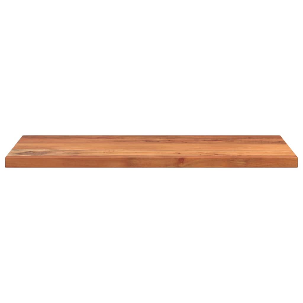 Table Top 120x60x2.5 cm Rectangular Solid Wood Acacia