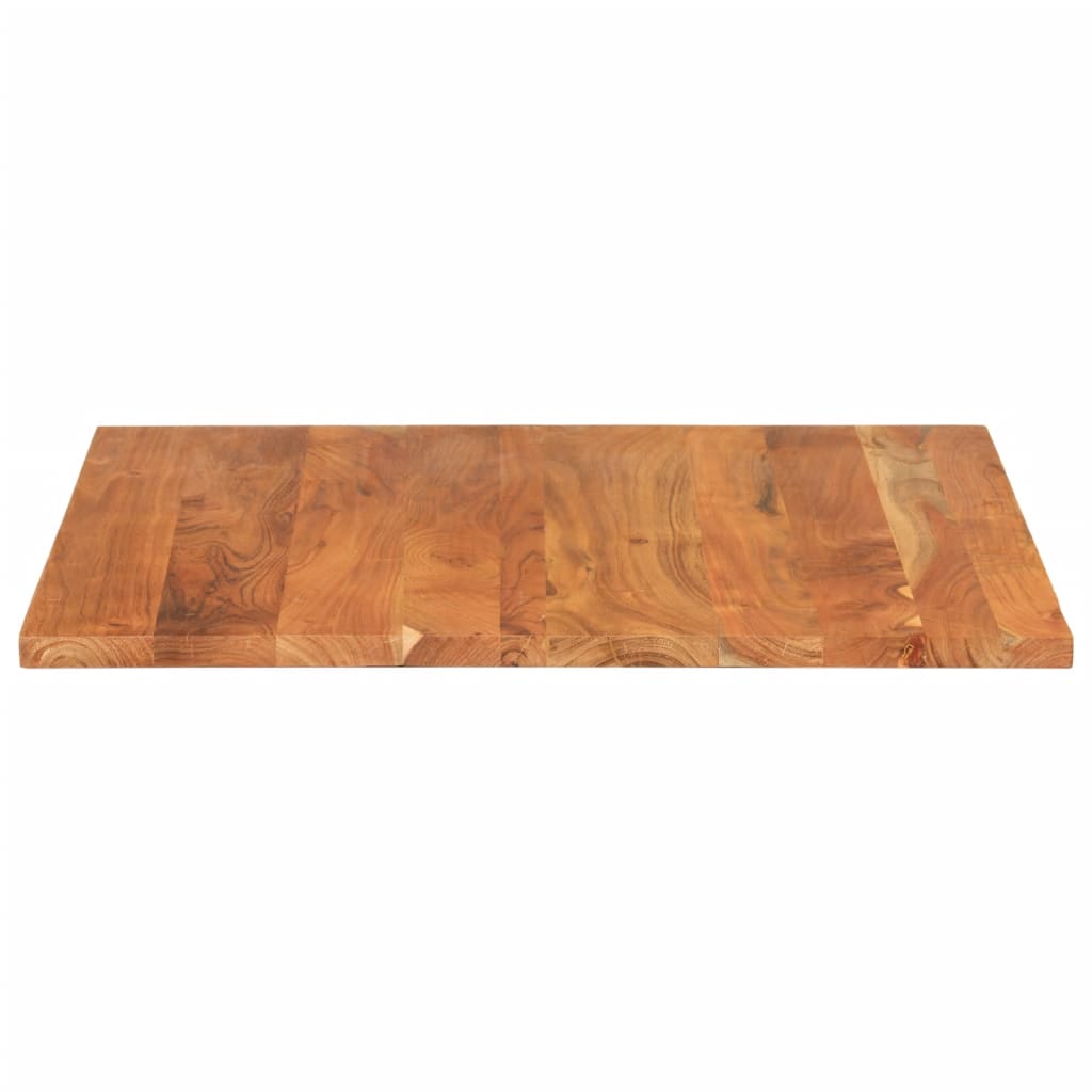 Table Top 70x70x2.5 cm Square Solid Wood Acacia