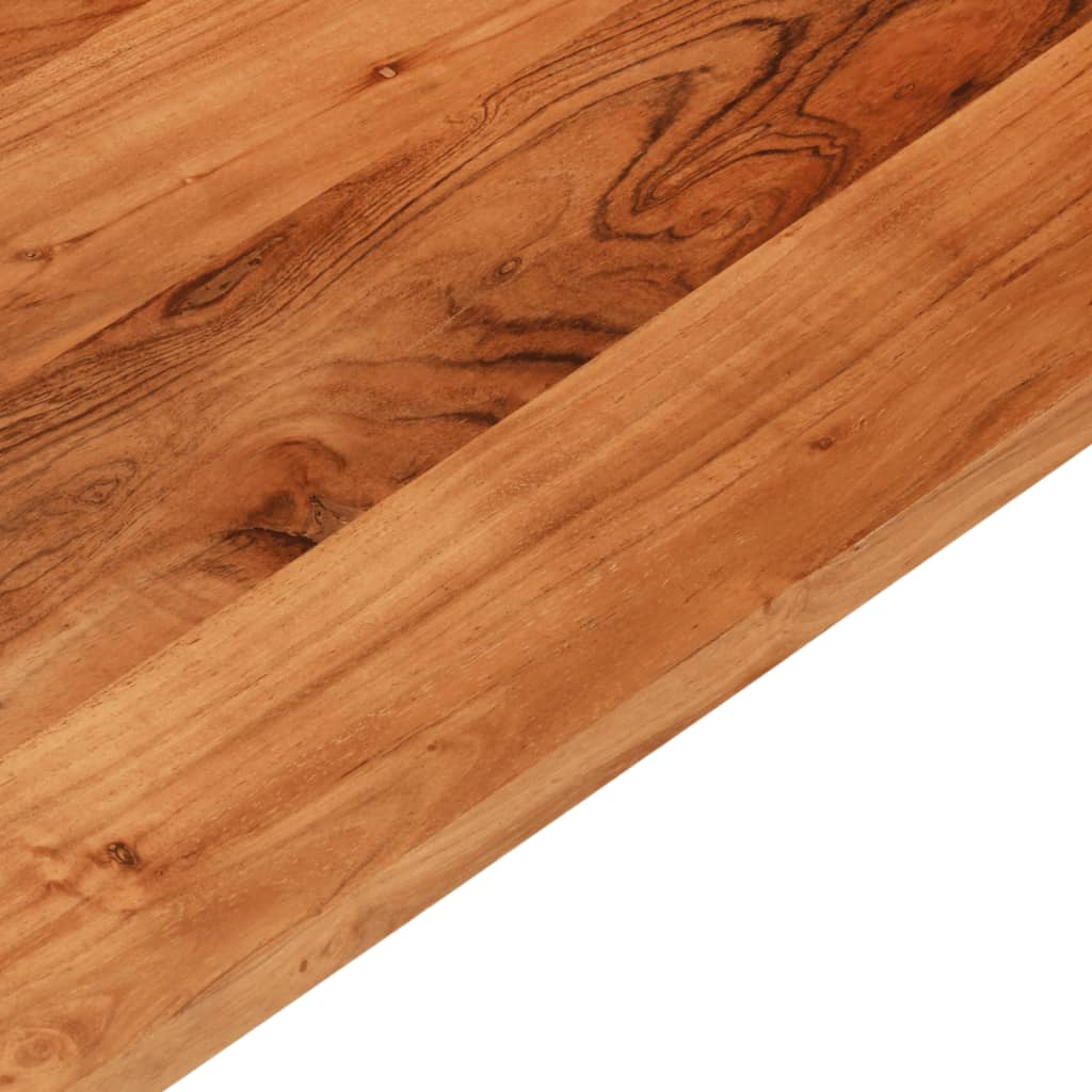 Table Top 70x70x2.5 cm Square Solid Wood Acacia