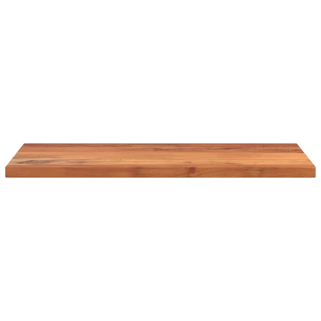 Table Top 100x70x2.5 cm Rectangular Solid Wood Acacia