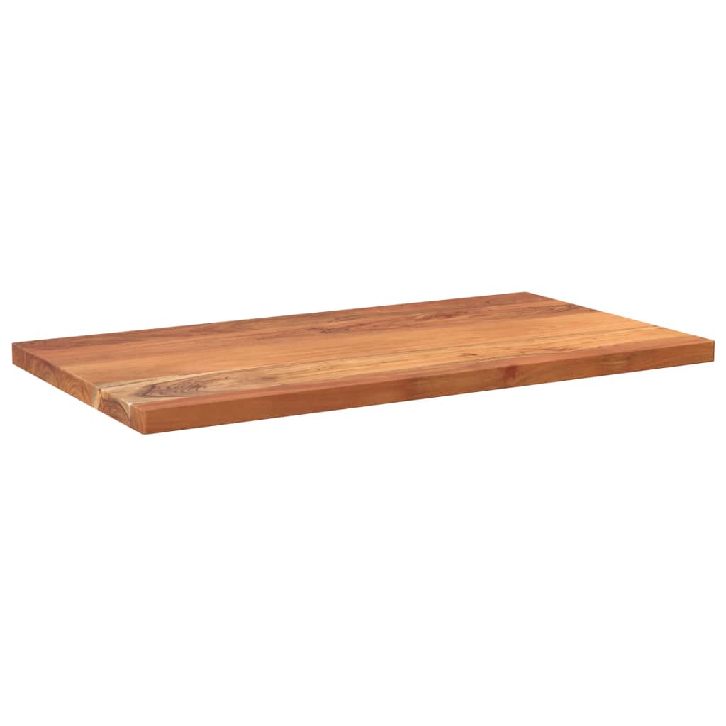 Table Top 110x70x2.5 cm Rectangular Solid Wood Acacia