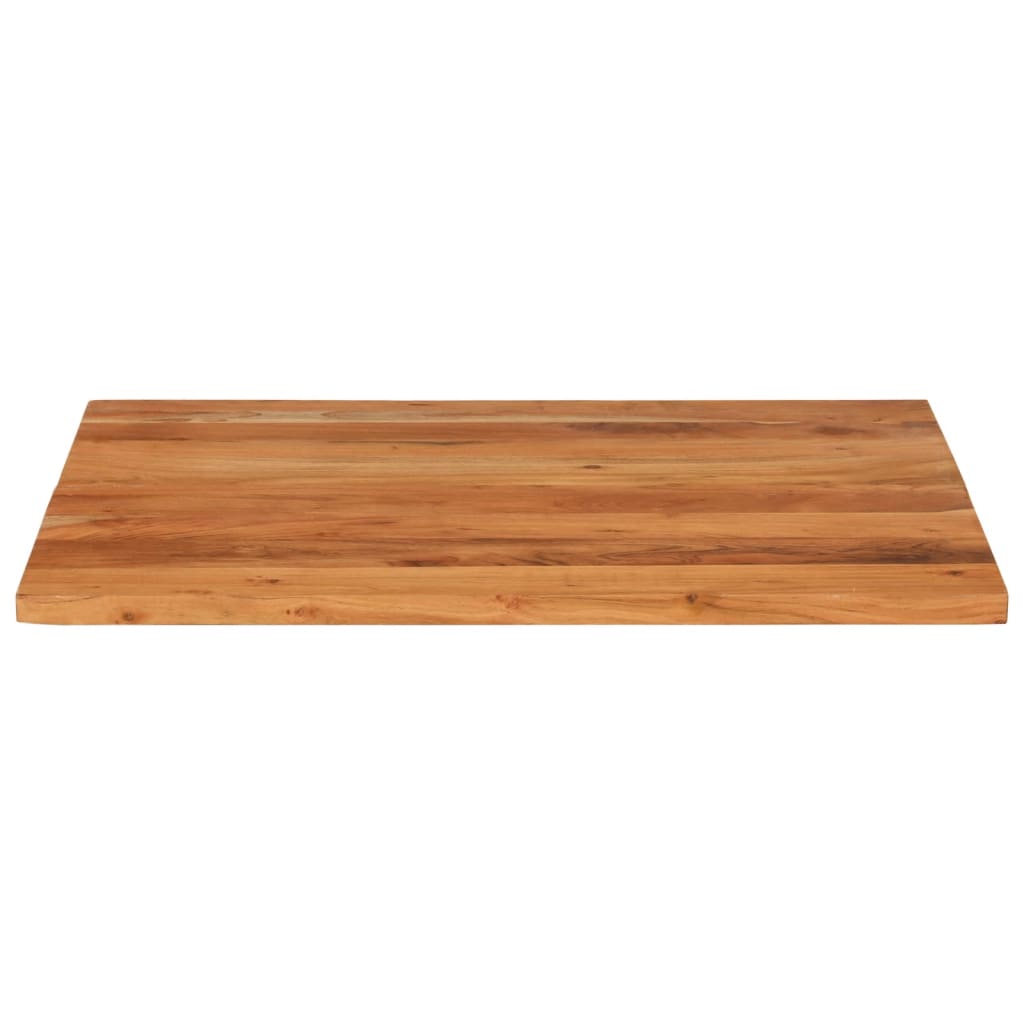 vidaXL Table Top 80x80x2.5 cm Square Solid Wood Acacia