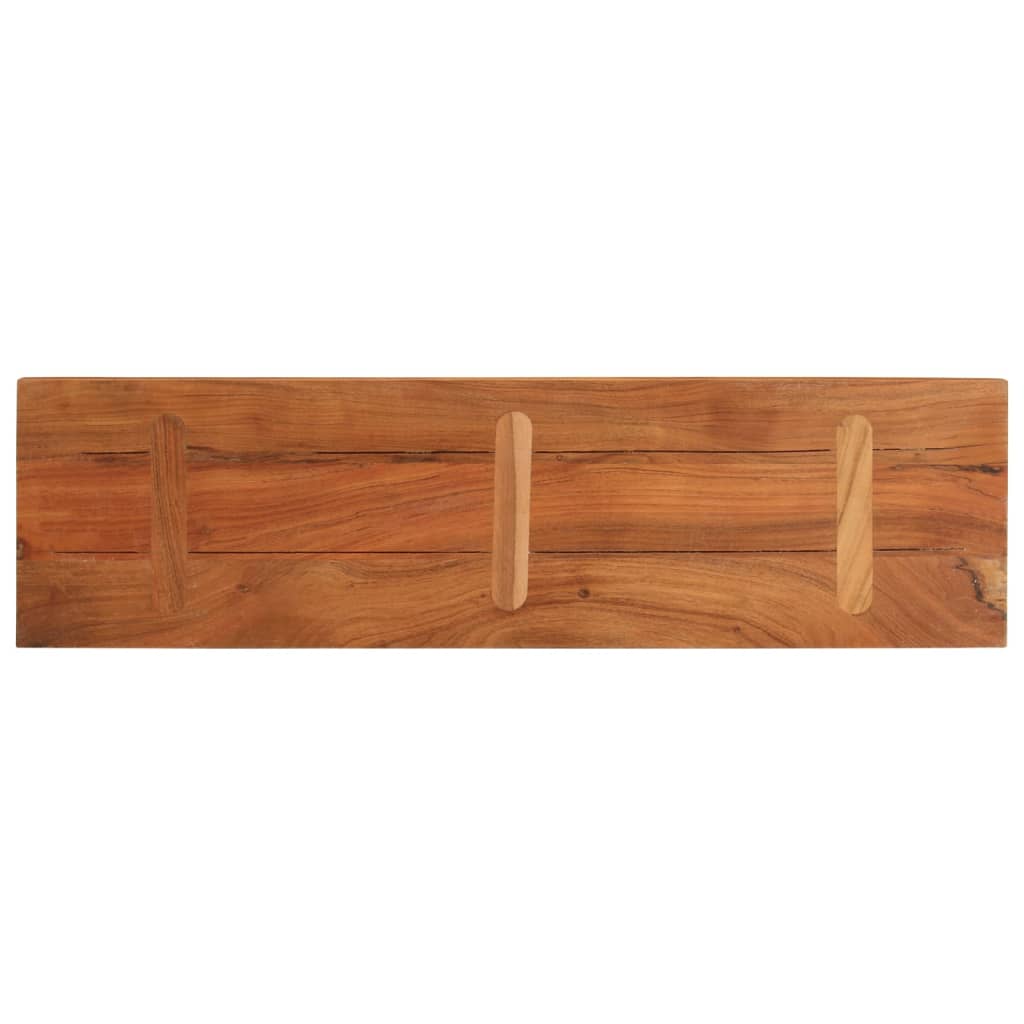 vidaXL Table Top 120x20x3.8 cm Rectangular Solid Wood Acacia