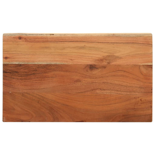 vidaXL Table Top 50x40x3.8 cm Rectangular Solid Wood Acacia