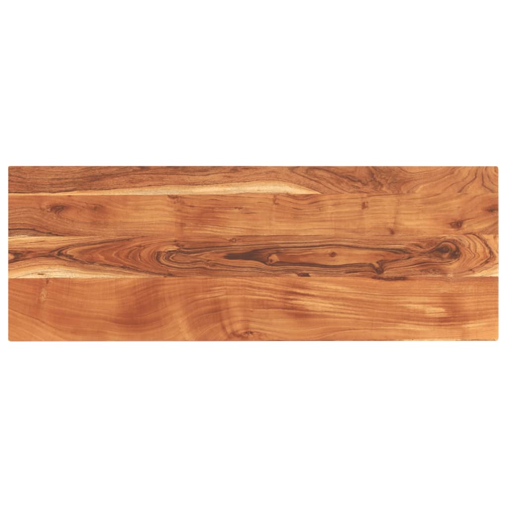 Table Top 160x50x3.8 cm Rectangular Solid Wood Acacia