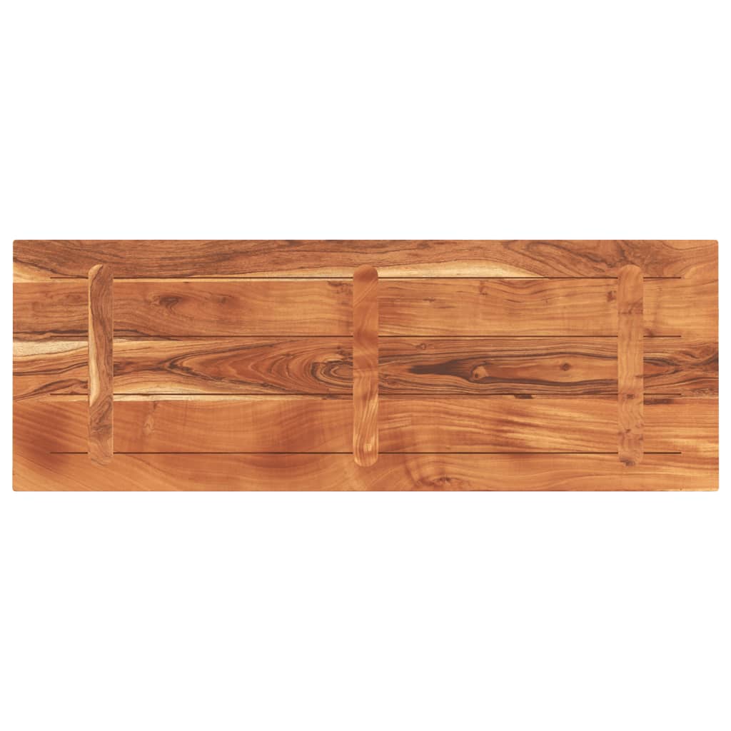 Table Top 160x50x3.8 cm Rectangular Solid Wood Acacia