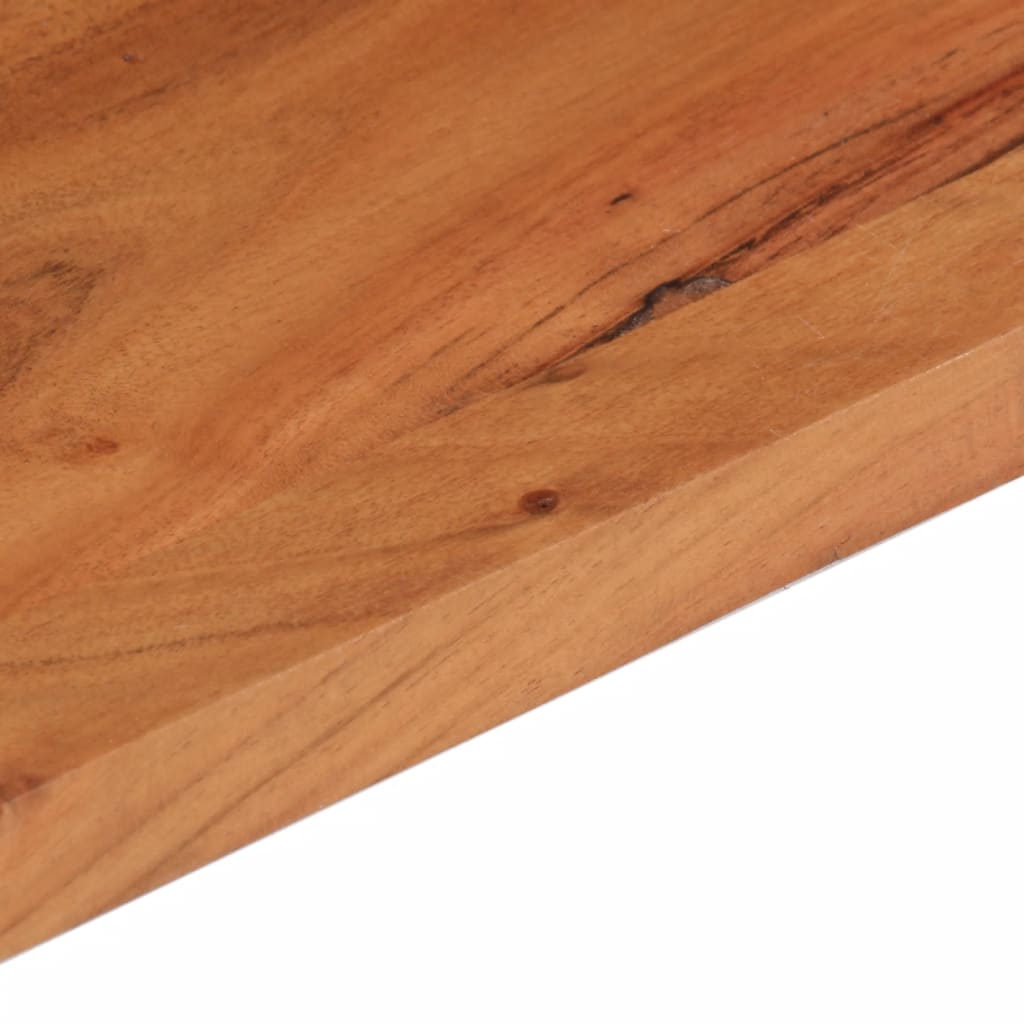 Table Top 160x50x3.8 cm Rectangular Solid Wood Acacia