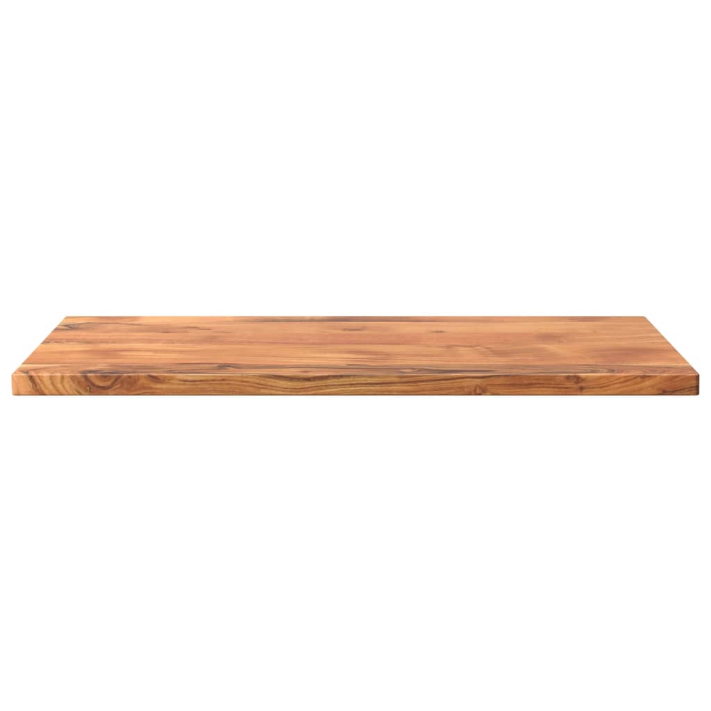 Table Top 70x60x3.8 cm Rectangular Solid Wood Acacia