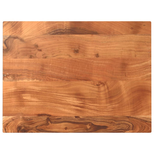 vidaXL Table Top 90x60x3.8 cm Rectangular Solid Wood Acacia