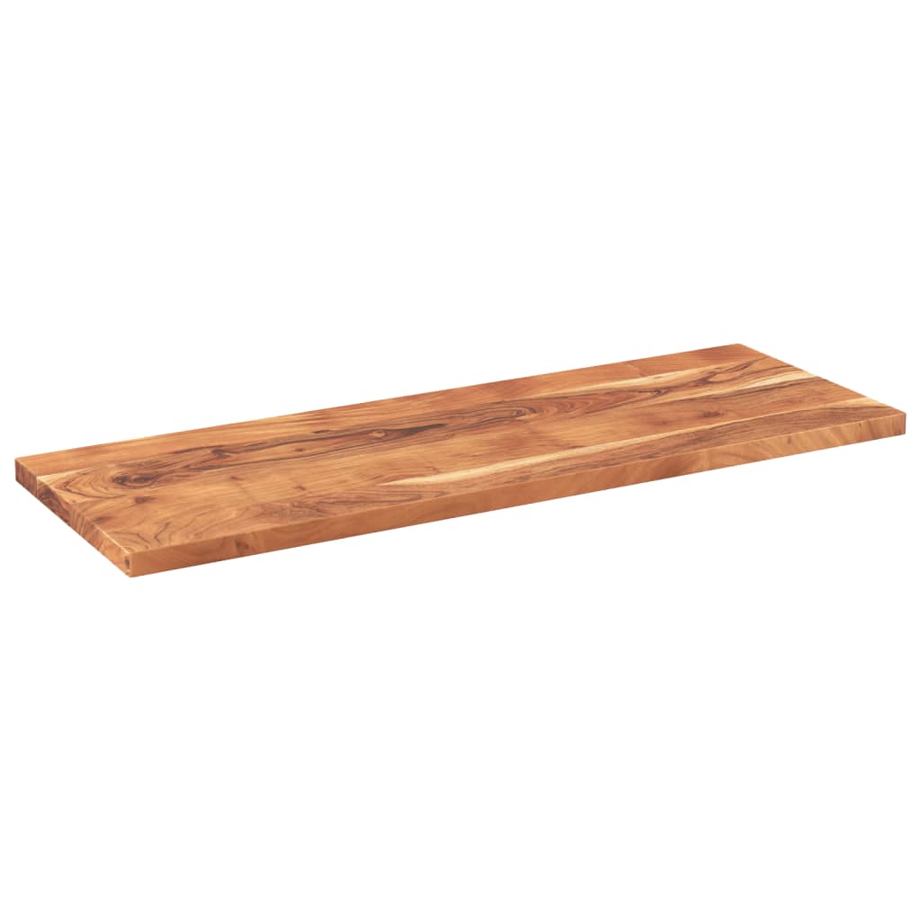 Table Top 140x60x3.8 cm Rectangular Solid Wood Acacia