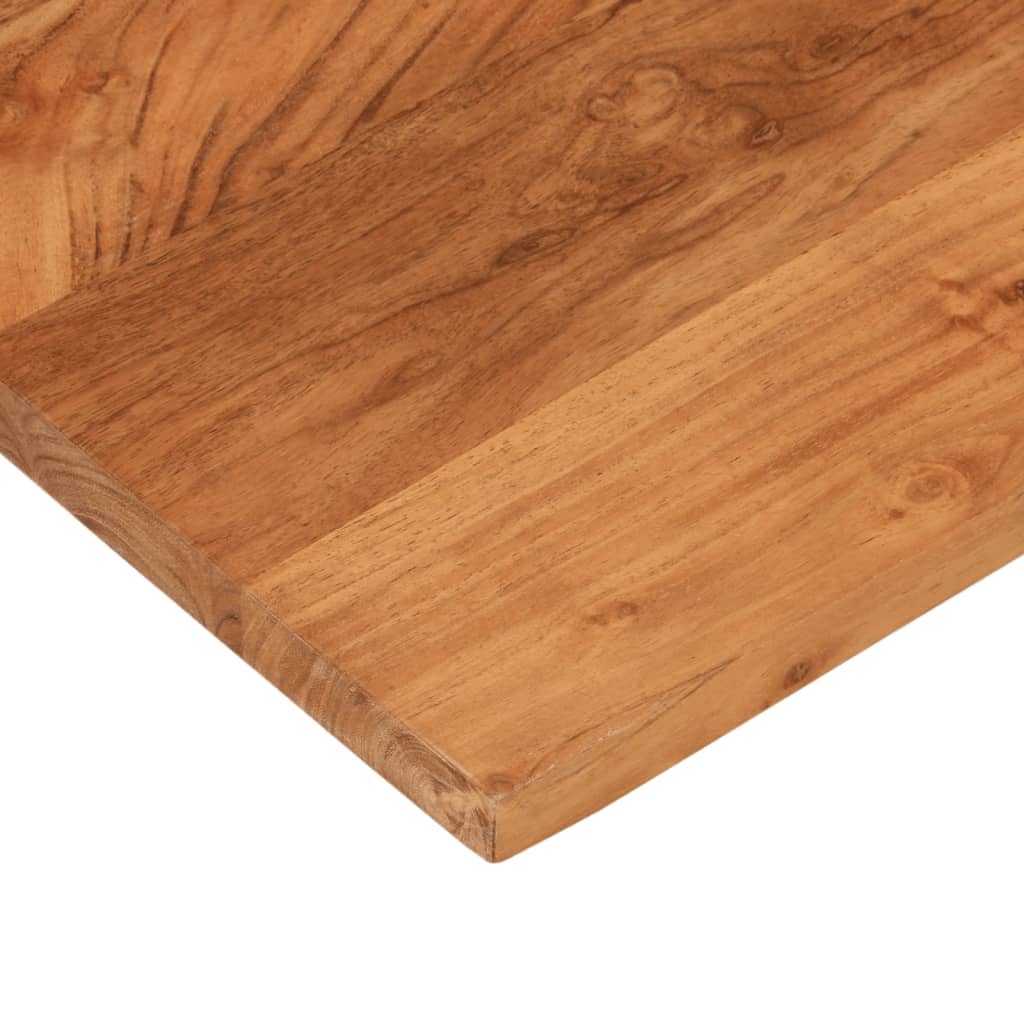 vidaXL Table Top 80x80x3.8 cm Square Solid Wood Acacia