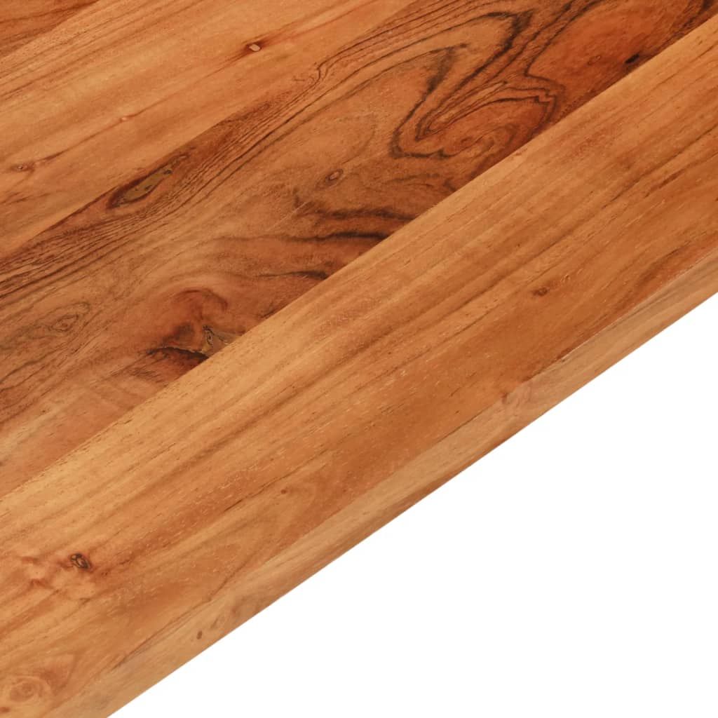 Table Top 90x90x3.8 cm Square Solid Wood Acacia