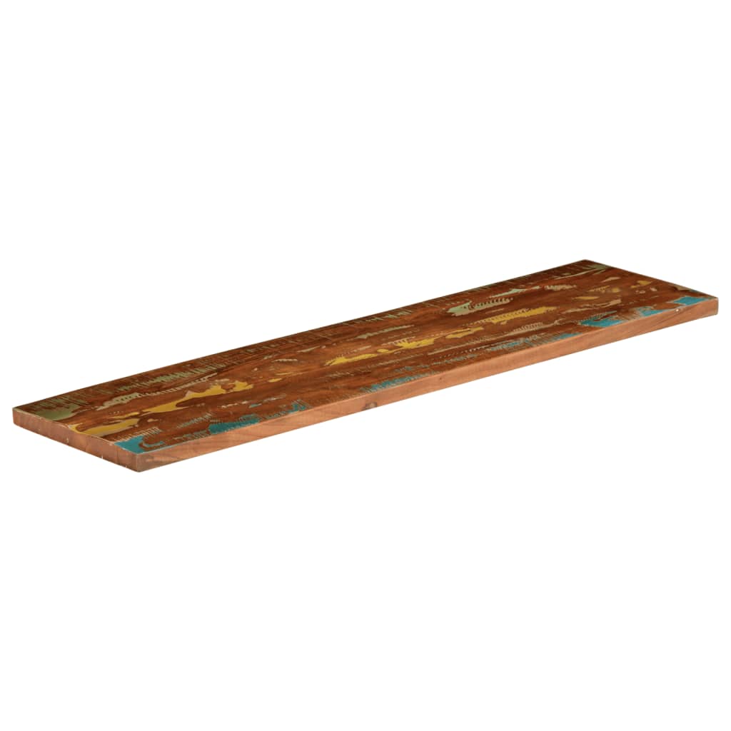 vidaXL Table Top 110x20x2.5 cm Rectangular Solid Wood Reclaimed