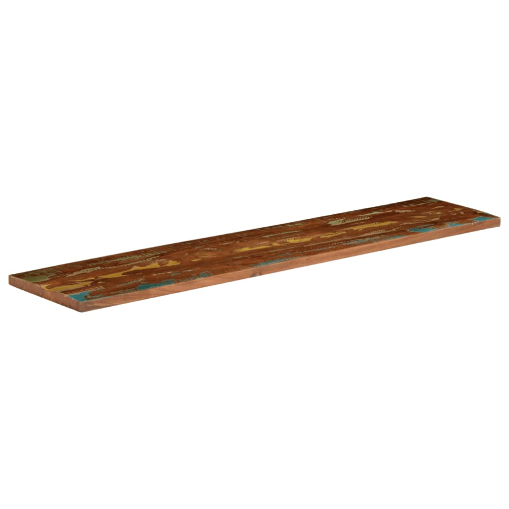 Table Top 160x20x2.5 cm Rectangular Solid Wood Reclaimed