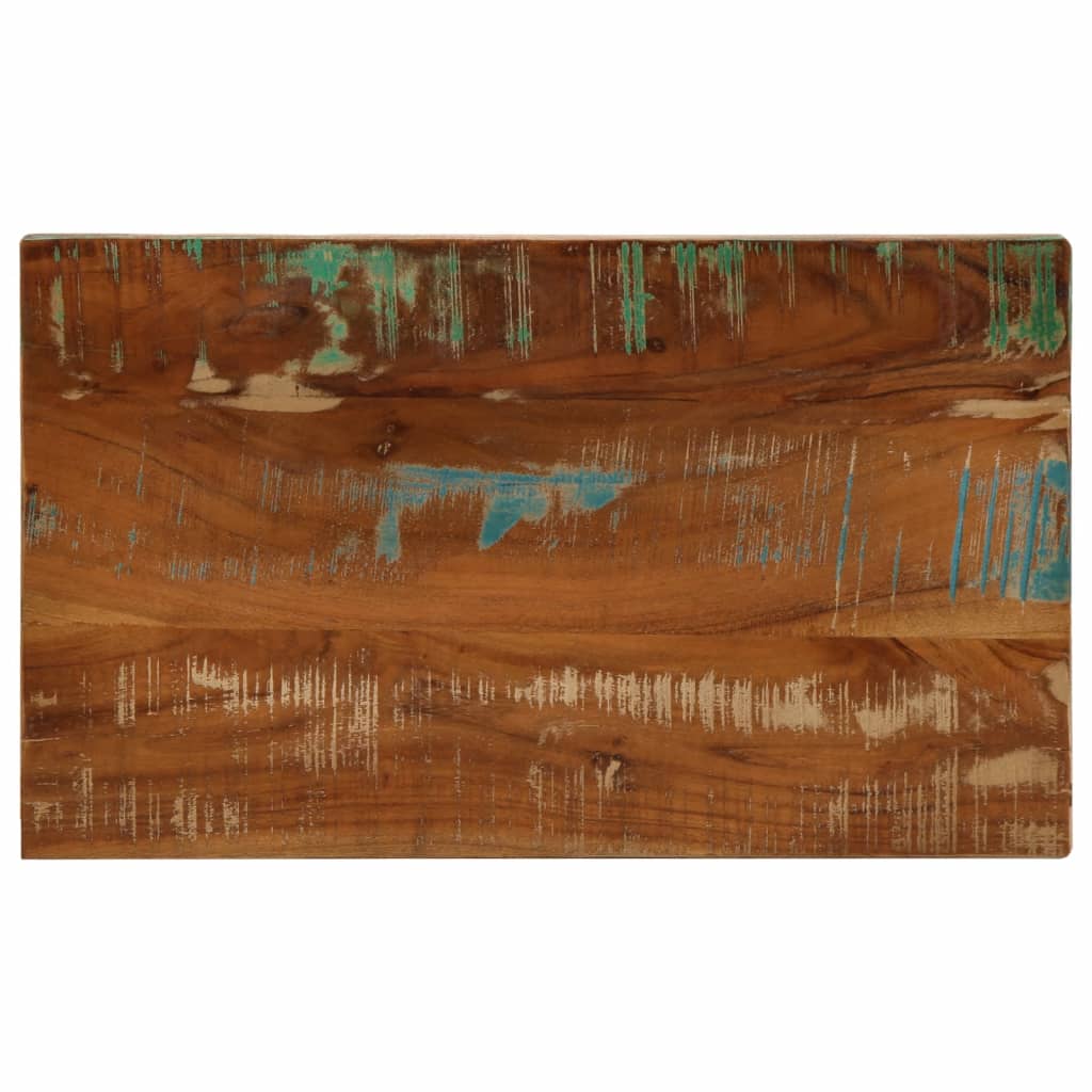 Table Top 50x40x2.5 cm Rectangular Solid Wood Reclaimed