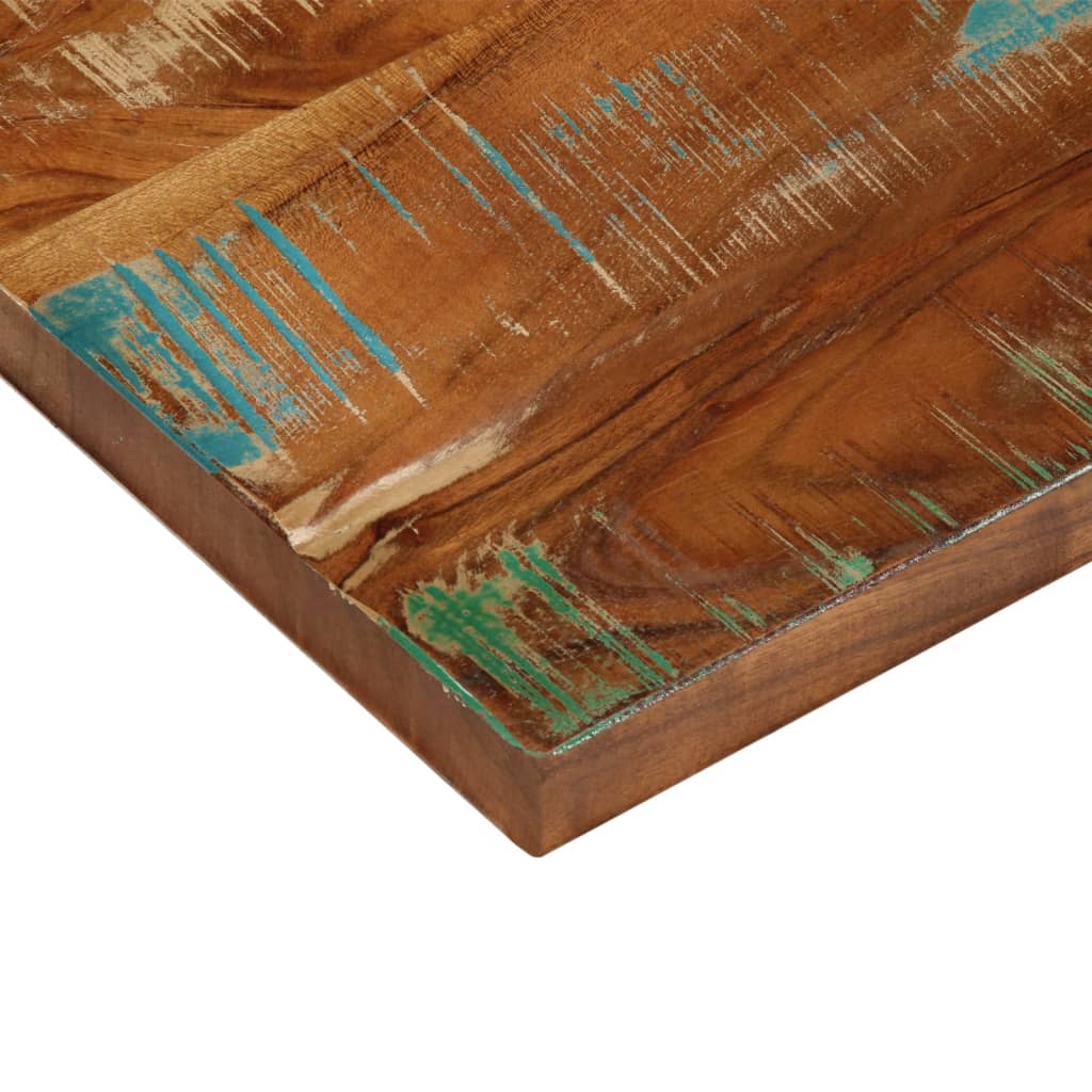 Table Top 50x40x2.5 cm Rectangular Solid Wood Reclaimed