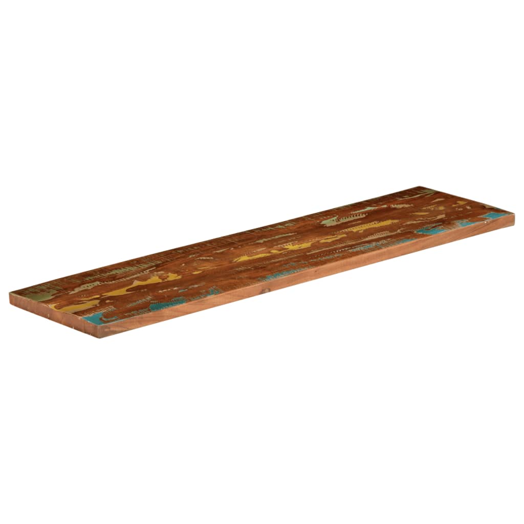 vidaXL Table Top 120x40x2.5 cm Rectangular Solid Wood Reclaimed