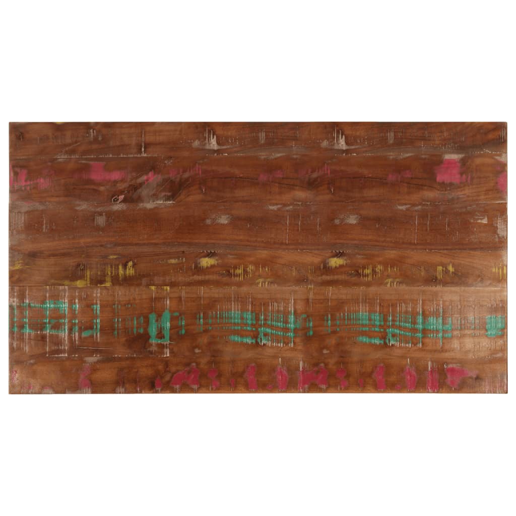 Table Top 120x50x2.5 cm Rectangular Solid Wood Reclaimed