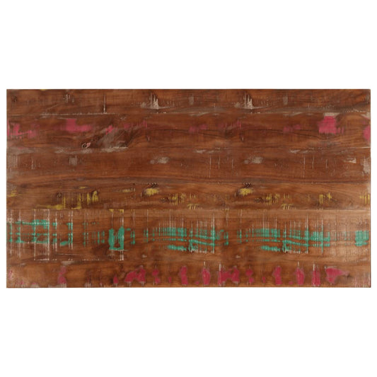 Table Top 120x50x2.5 cm Rectangular Solid Wood Reclaimed