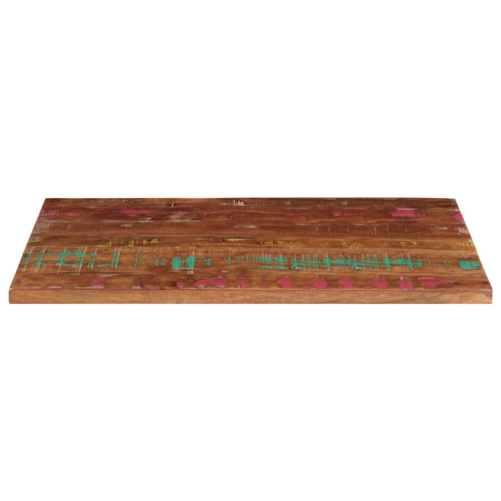 Table Top 120x50x2.5 cm Rectangular Solid Wood Reclaimed