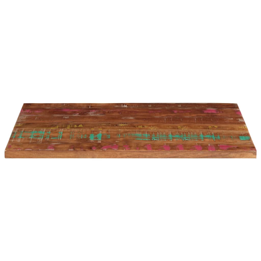 vidaXL Table Top 120x60x2.5 cm Rectangular Solid Wood Reclaimed