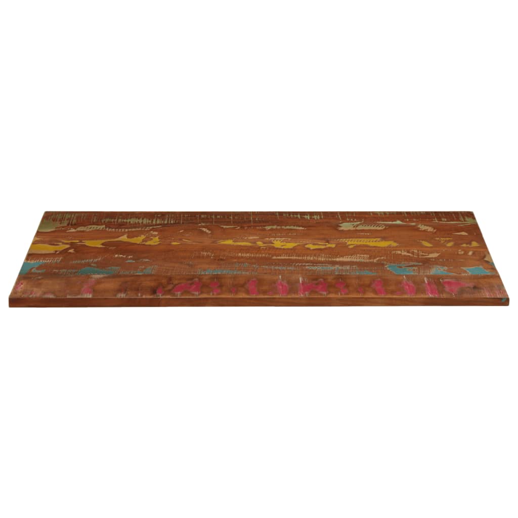Table Top 140x60x2.5 cm Rectangular Solid Wood Reclaimed