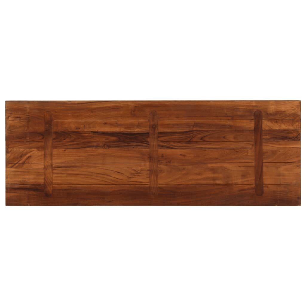 Table Top 140x60x2.5 cm Rectangular Solid Wood Reclaimed