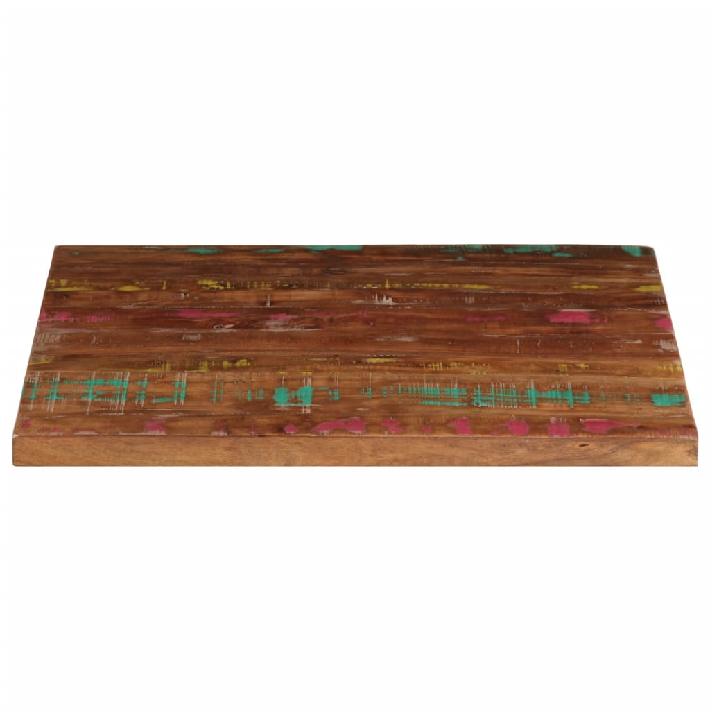 vidaXL Table Top 70x70x1.5 cm Square Solid Wood Reclaimed