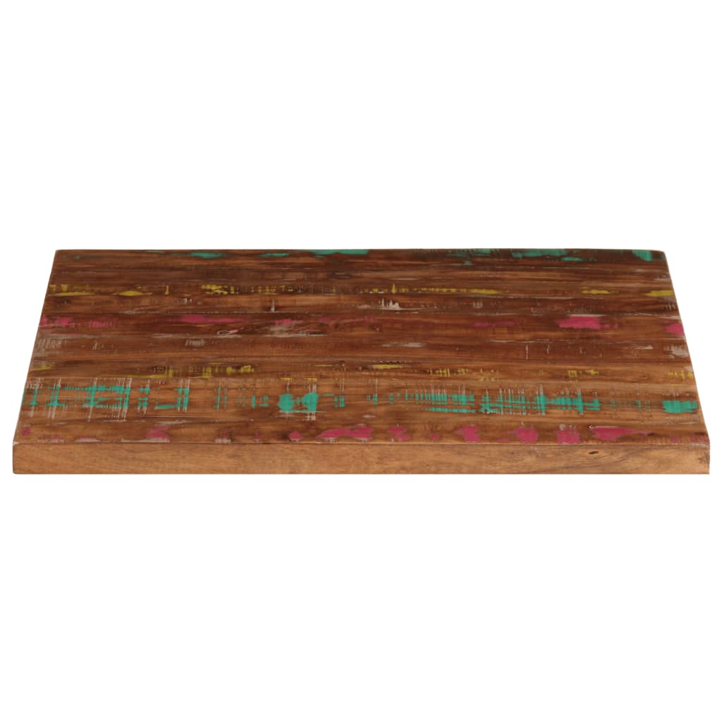 vidaXL Table Top 70x70x2.5 cm Square Solid Wood Reclaimed