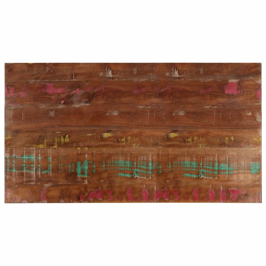 Table Top 120x70x2.5 cm Rectangular Solid Wood Reclaimed