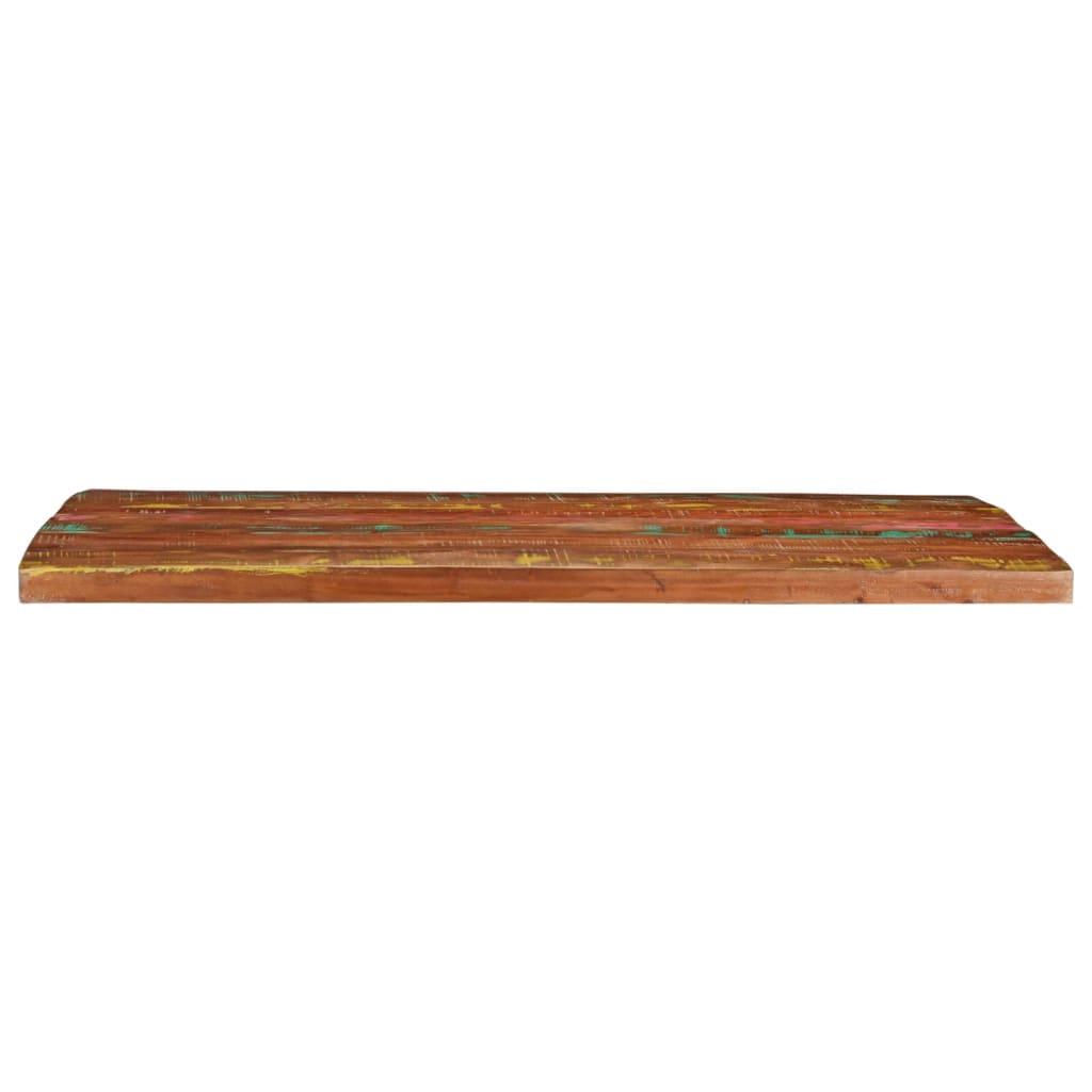 vidaXL Table Top 100x80x2.5 cm Rectangular Solid Wood Reclaimed