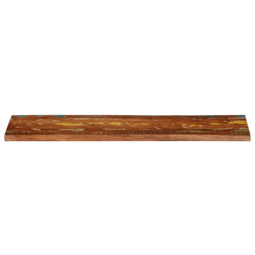 Table Top 120x20x3.8 cm Rectangular Solid Wood Reclaimed