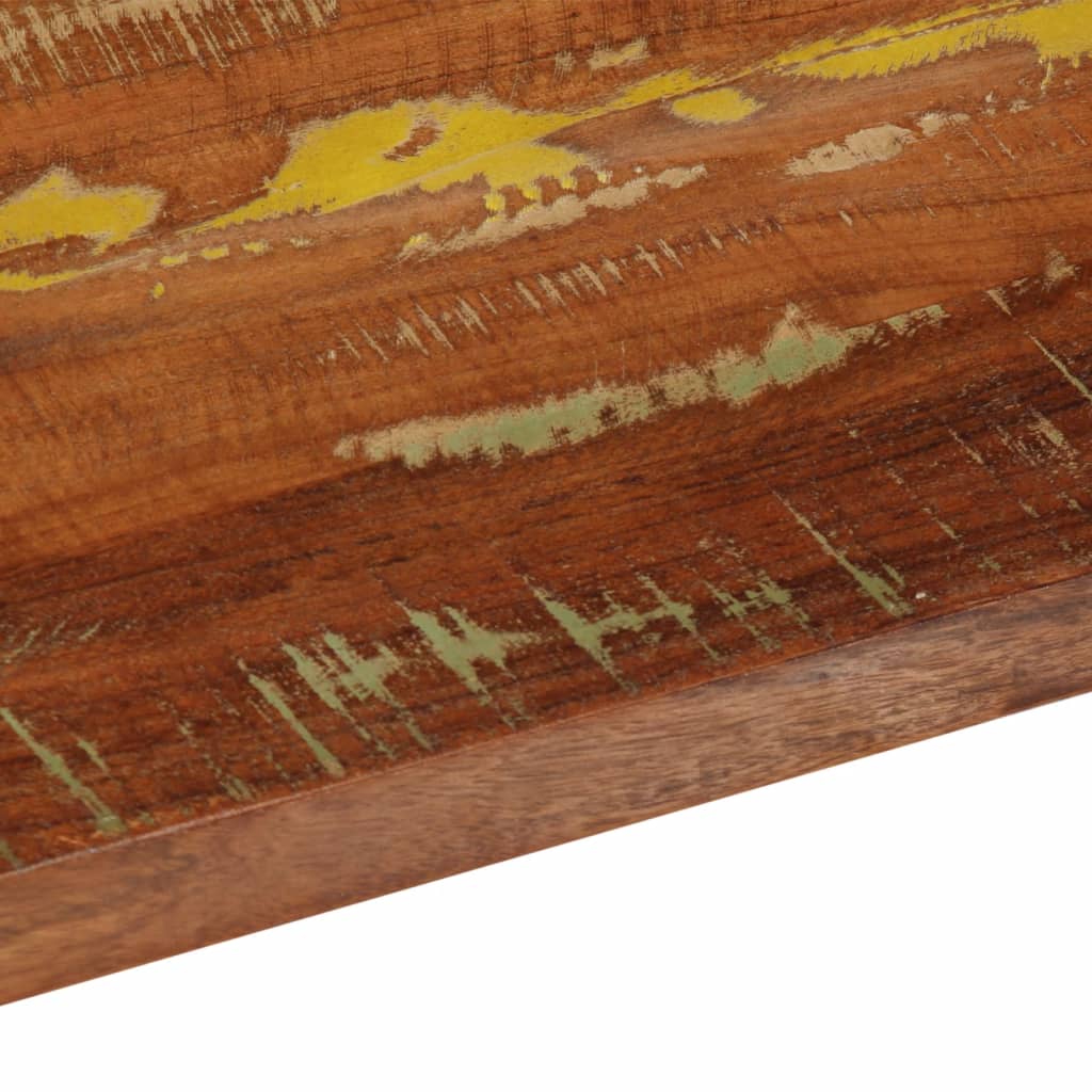 Table Top 120x20x3.8 cm Rectangular Solid Wood Reclaimed