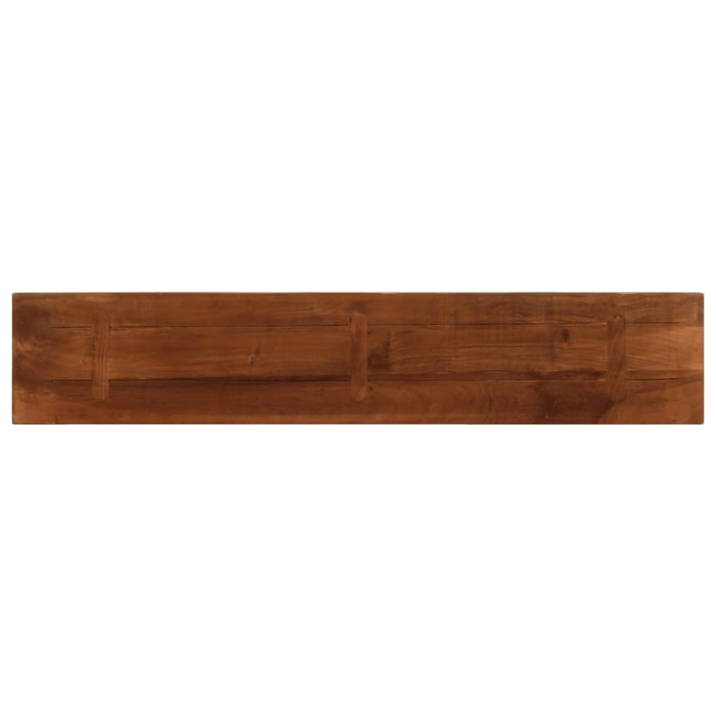 Table Top 180x40x3.8 cm Rectangular Solid Wood Reclaimed
