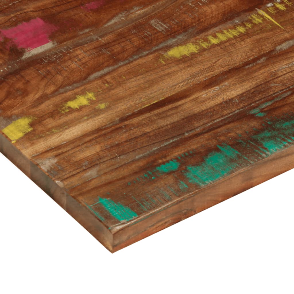 vidaXL Table Top 110x60x3.8 cm Rectangular Solid Wood Reclaimed