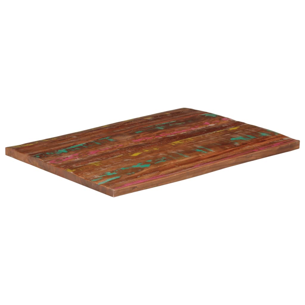 vidaXL Table Top 90x80x3.8 cm Rectangular Solid Wood Reclaimed