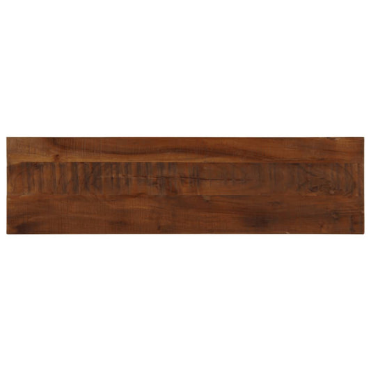 vidaXL Table Top 120x30x2.5 cm Rectangular Solid Wood Reclaimed