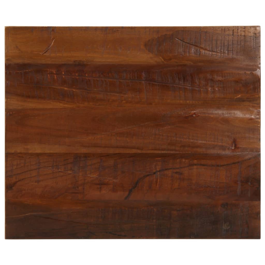 vidaXL Table Top 60x50x2.5 cm Rectangular Solid Wood Reclaimed