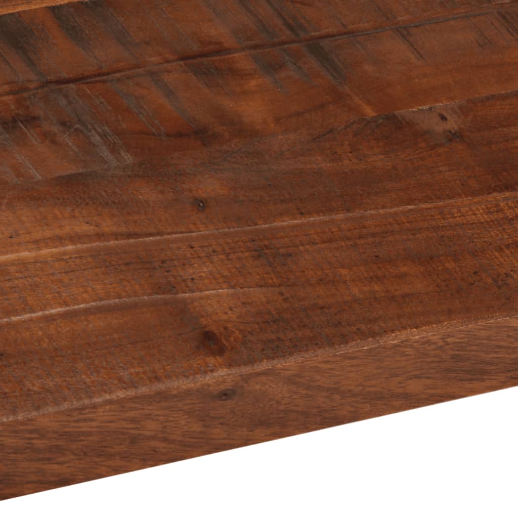 Table Top 110x50x2.5 cm Rectangular Solid Wood Reclaimed