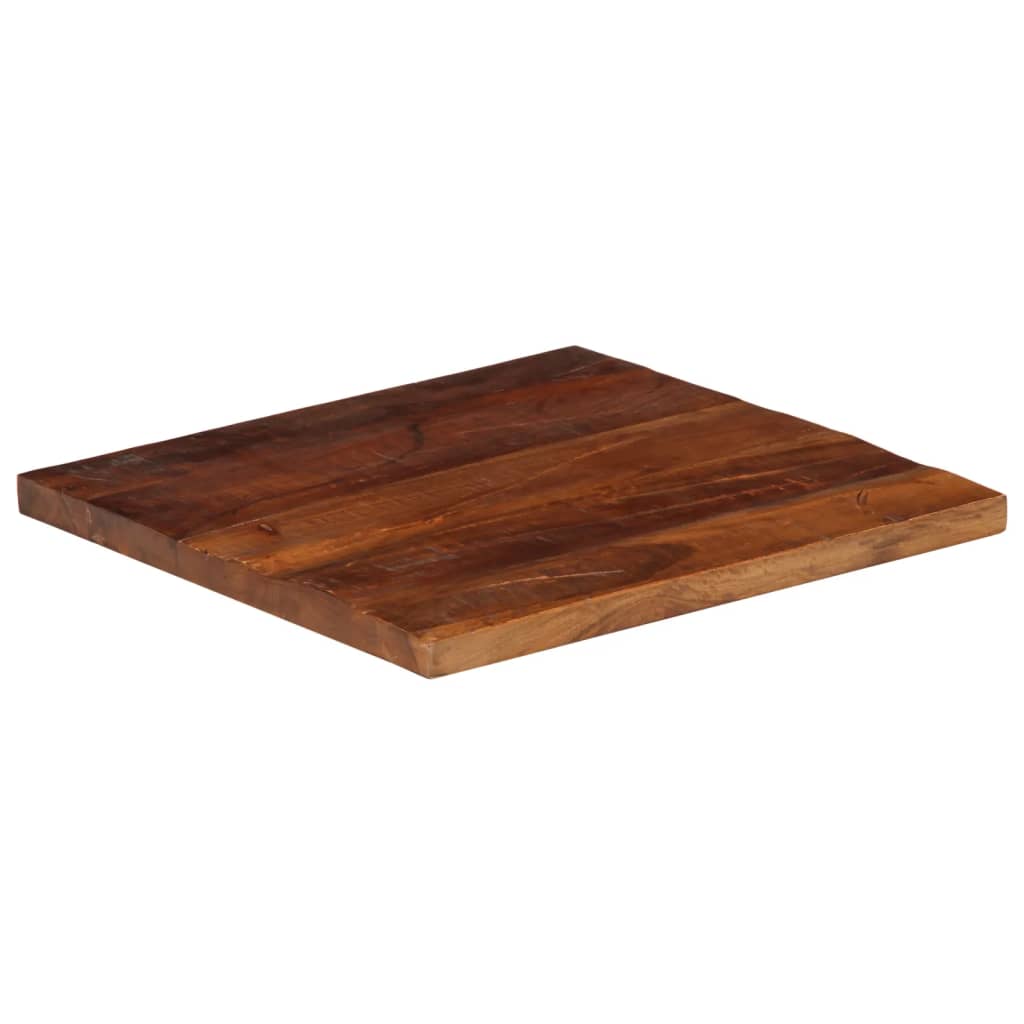 vidaXL Table Top 60x60x2.5 cm Square Solid Wood Reclaimed