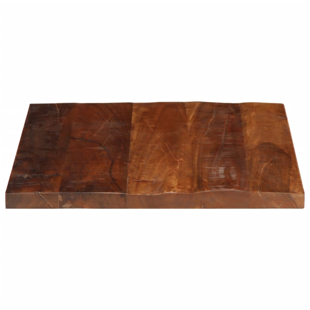 vidaXL Table Top 60x60x2.5 cm Square Solid Wood Reclaimed