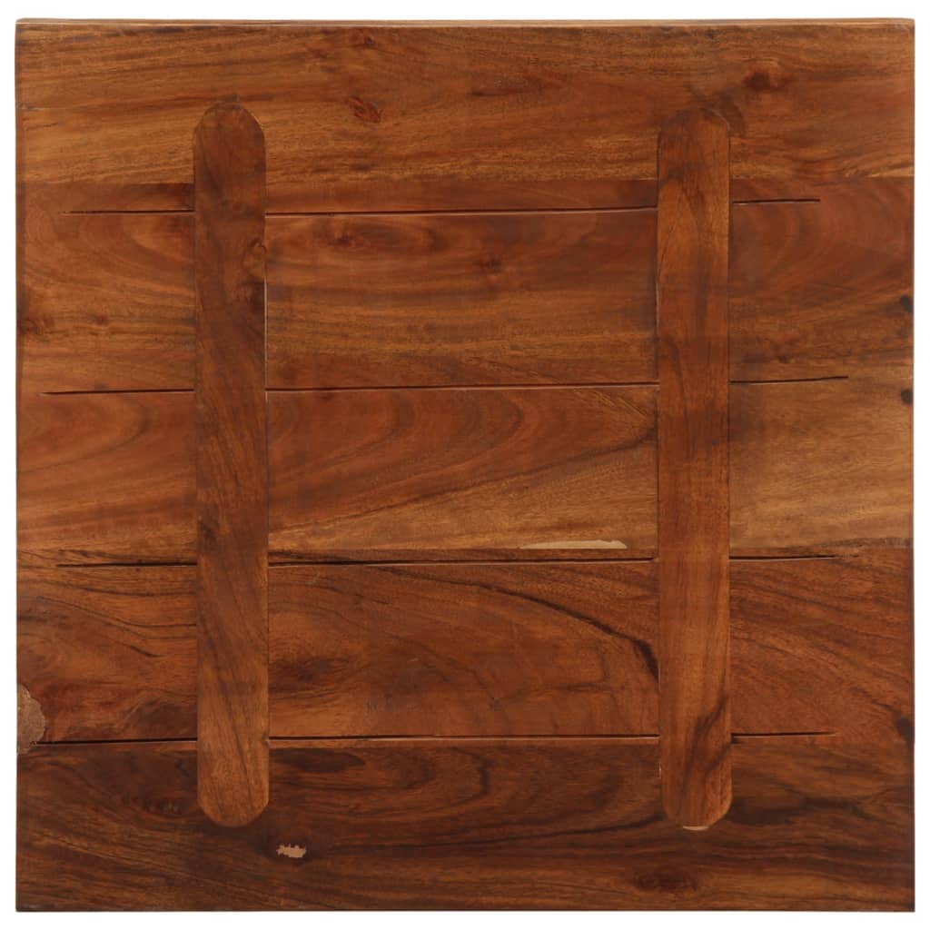 vidaXL Table Top 60x60x2.5 cm Square Solid Wood Reclaimed