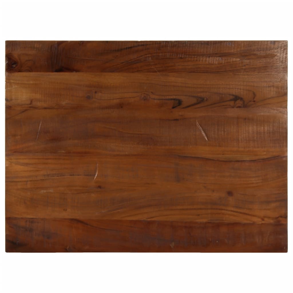 vidaXL Table Top 70x60x2.5 cm Rectangular Solid Wood Reclaimed